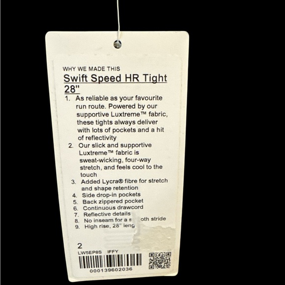 Lululemon  Swift Speed HR 28” Floral Leggings - Picture 2 of 2